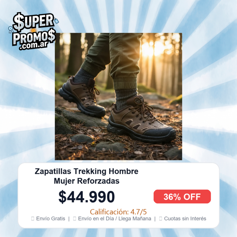 Zapatillas Trekking Hombre Mujer Reforzadas